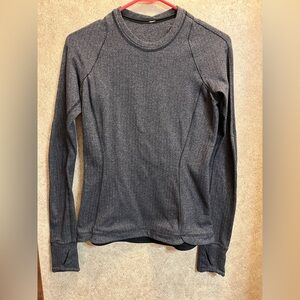 lululemon athletica Gray Long Sleeve Top